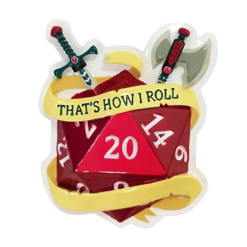 That's How I Roll Dungeons & Dragons Ornament