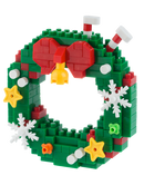 3D Christmas Building Block - Wreath