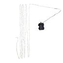 Warm White LED Multifunction Silver Wire Fairy Light Set - Christmas >> Lighting - by Kurt Adler - view 3
