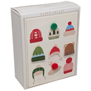 Handmade Greetings Boxed Cards - Winter Hats