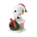 Possible Dreams Snoopy on the Rooftop Figurine - Christmas >> Figurines