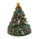 Christmas Tree Revolving Music Box - Christmas >> Decor - by Kurt Adler - view 2