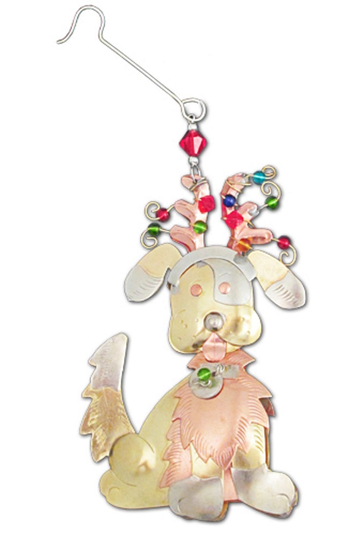 Festive Dog Ornament - The Country Christmas Loft
