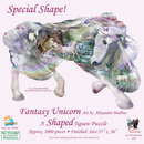 Fantasy Unicorn Shaped Puzzle
