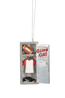 Gym Locker Ornament - Football - Christmas >> Ornaments >> Sports - by Ganz