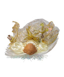 LED Fiber Optic Gold Angel Treetop - Christmas >> Tree Toppers - by Kurt Adler - view 5