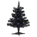 18 Inch Black Tree - Pre Lit
