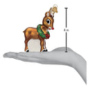 Rudolph The Red Nosed Reindeer Ornament - Christmas >> Ornaments >> Animals - by Old World Christmas - view 4