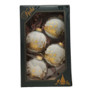 Krebs Value Glass Ornament 4 pack - Golden Nativity