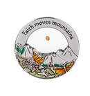 Faith Moves Mountains Charm - A Symbol of Empowering Belief - Gift Shoppe >> Jewelry >> Charms and Worry Stones - by Ganz - v