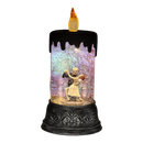 Spooky Skeleton Dance Waterglobe Candle