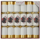 Racing Turkey Gold Party Crackers