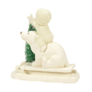 Polar Bear Lift Figurine