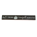 Love Fall Most Of All Shelf Sitter - Holidays >> Thanksgiving and Harvest - by Gerson