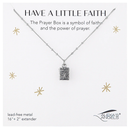 Have a Little Faith Necklace – Silver - Gift Shoppe >> Jewelry >> Necklaces - by Alexa's Angels - view 2