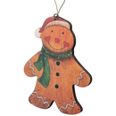 Charming Gingerbread Boy Ornament - Ornaments - by Tii Collections