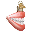 Braces Glass Ornament - Christmas >> Ornaments >> Occupational - by Old World Christmas - view 2