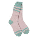Worlds Softest Weekend Ragg Crew Socks Blush