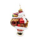 Christopher Radko Little Gem Glass Ornament - A Claus to Celebrate