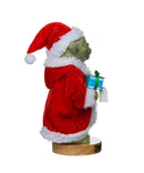 Jolly Yoda in Santa Robe Nutcracker