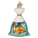 Goldfish In A Bag Ornament - Christmas >> Ornaments >> Glass - by Old World Christmas - view 2