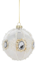Elegant Vintage Jewel Glass Ornament - - Christmas >> Ornaments >> Glass - by Midwest - view 2