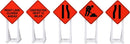 Roadside Construction Signs - Set of 5