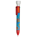 6 Color Pen With Stamper - Max