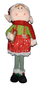 Jumbo Plush Standing Elf - - The Country Christmas Loft