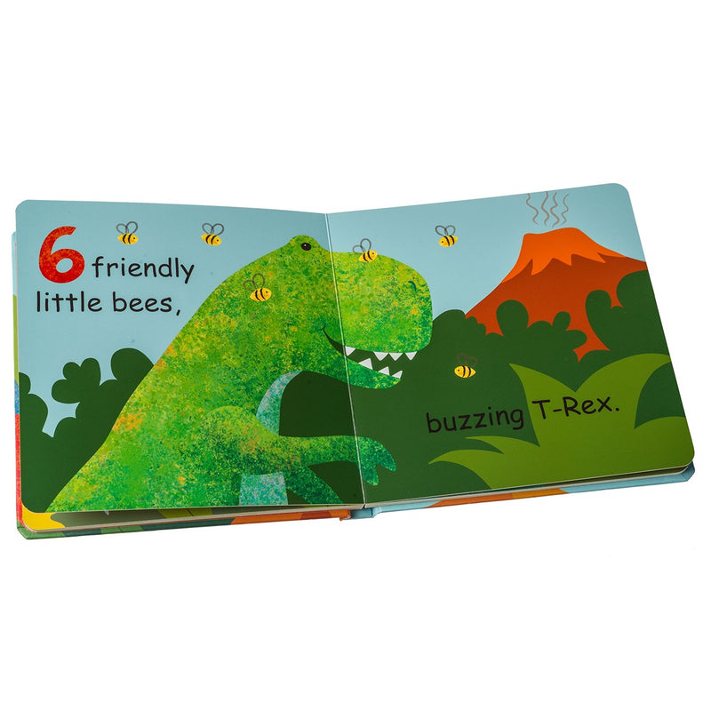 Count To Ten With Dinosaur Friends - Board Book
