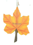 Vermont Maple Leaf Wooden Ornament - The Country Christmas Loft