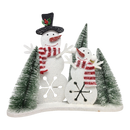 Snowman Family Figurine -