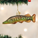 Pike Fish Glass Ornament - Christmas >> Ornaments >> Animals - by Old World Christmas - view 3