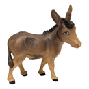 Wood Carved Donkey for Nativity - 10cm - Maple - Nativity - by Dolfi