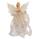 Radiant Christmas Angel Tree Topper - 12 Inch