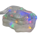 Multi-Color Iridescent LIghted 9 Foot Ribbon