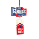 Cornhole Champion Ornament