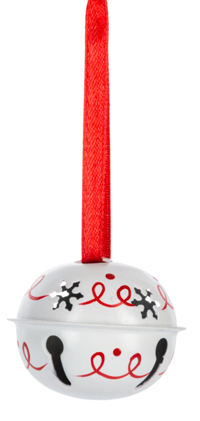 Christmas Jingle Bell Boxed Ornaments - 6 Piece