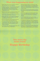 Birthday Card -Year of Birth 1974
