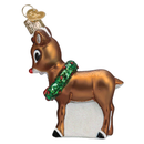Rudolph The Red Nosed Reindeer Ornament - Christmas >> Ornaments >> Animals - by Old World Christmas - view 2