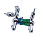 Balloon Dog Ornament -  Silver