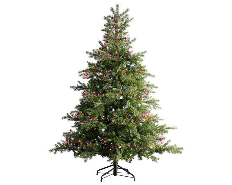 Micro LED Garland Light - 8 function twinkle - 480 - Multicolor - Silver String