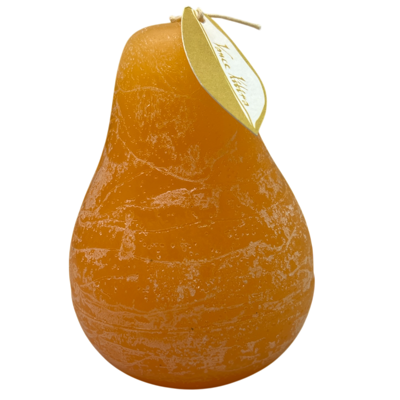 Timber Pear Candle (3" x 4" ) - Pumpkin