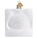 Crossword Puzzle  Glass Ornament