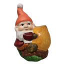 Terracotta Gnome with Acorn