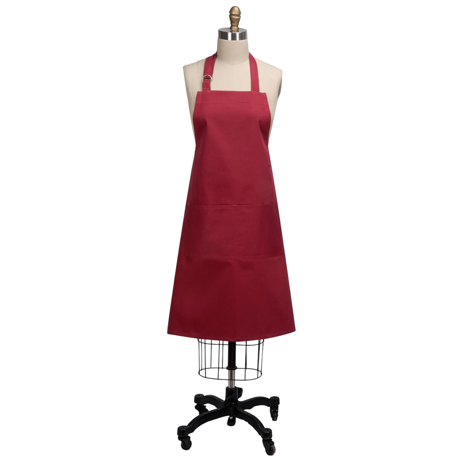 Cardinal Sound Red Solid Chef Apron | Country Christmas Loft – The ...