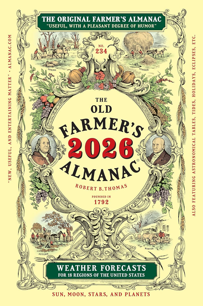 The 2026 Old Farmer's Almanac Trade Edition Paperback