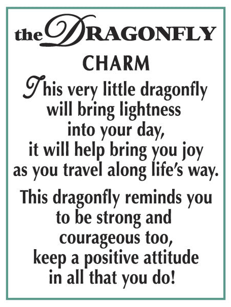 Dragonfly Charm