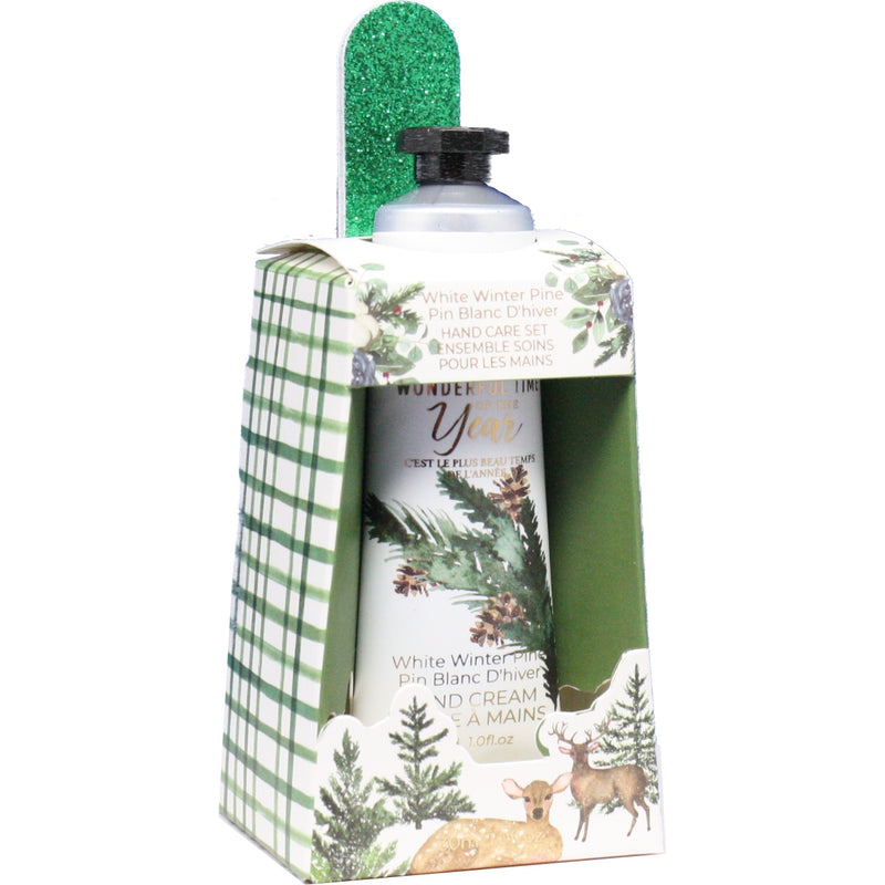 White Pine Hand Cream and Nail File Gift Set