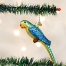 Parakeet Glass Ornament - The Country Christmas Loft